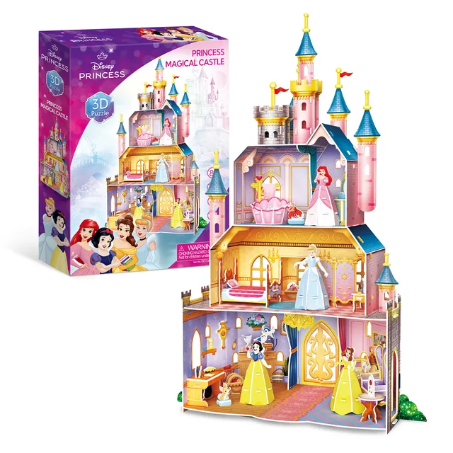 cubicfun-disney-ds1113-princess-magical-castle-puzzle-3d-ch-teau image 1
