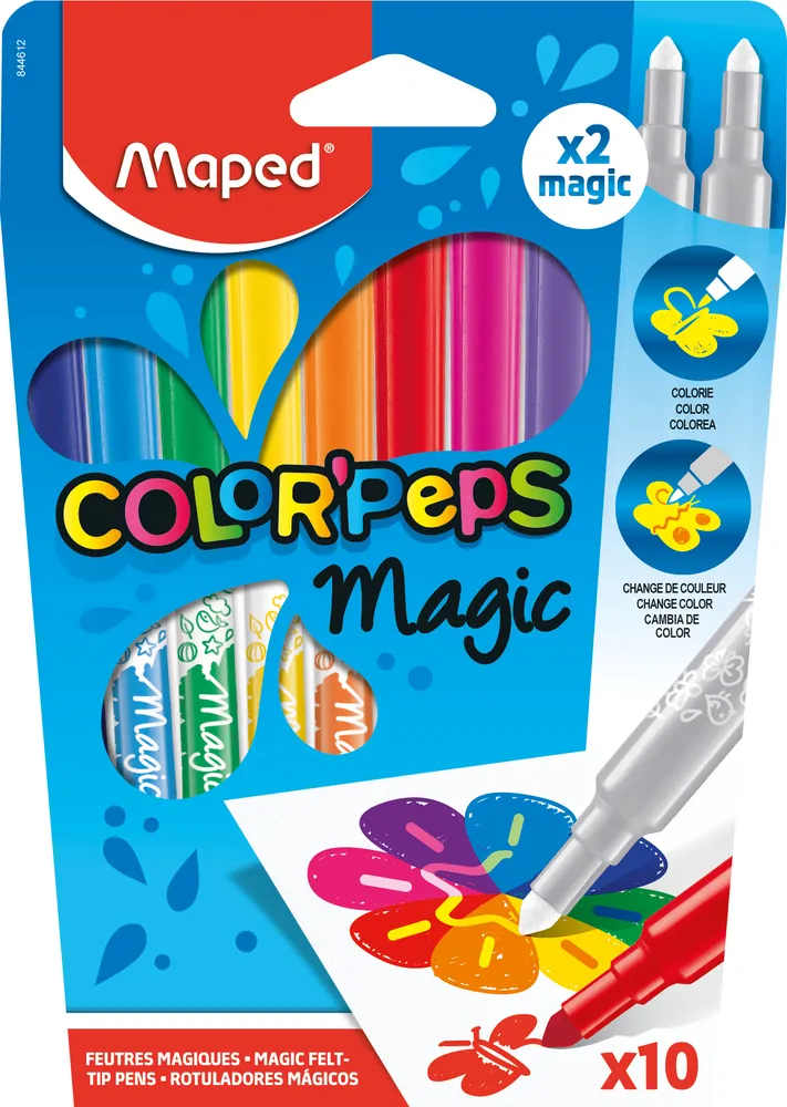 maped-color-peps-feutres-12-couleurs-pointe-moyenne-4 image 1