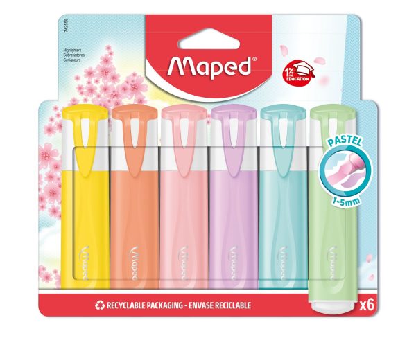 maped-color-peps-crayons-de-couleur-12-triangulaires-2 image 1