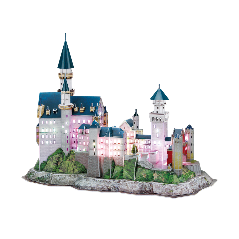 cubicfun-led-l174h-neuschwanstein-puzzle-3d-ch-teau image 2