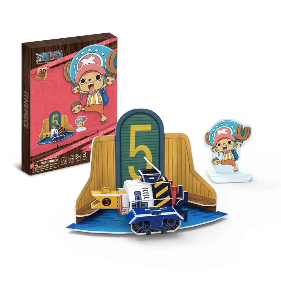 cubicfun-one-piece-ds1069h-brachio-tank-v-puzzle-3d image 1