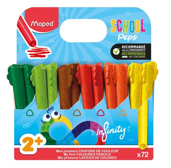maped-color-peps-feutres-pinceau-x10-couleurs-vives image 2