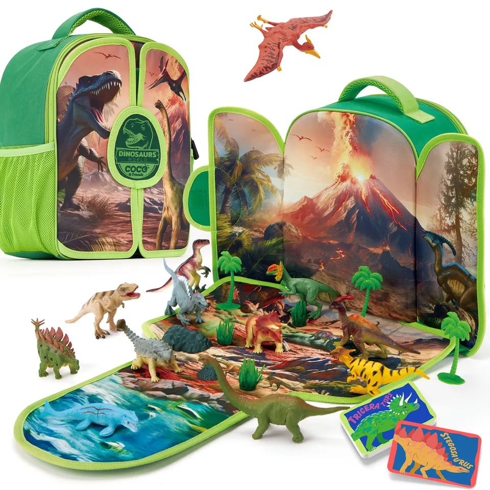 cubicfun-age-of-dino-dbt001-puzzle-3d-sac-dinosaure image 1