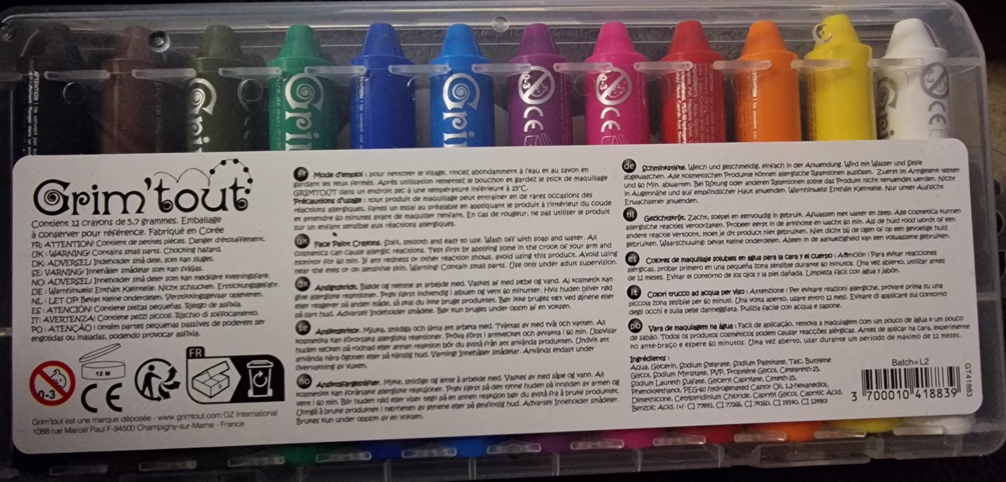 Couleurs vives