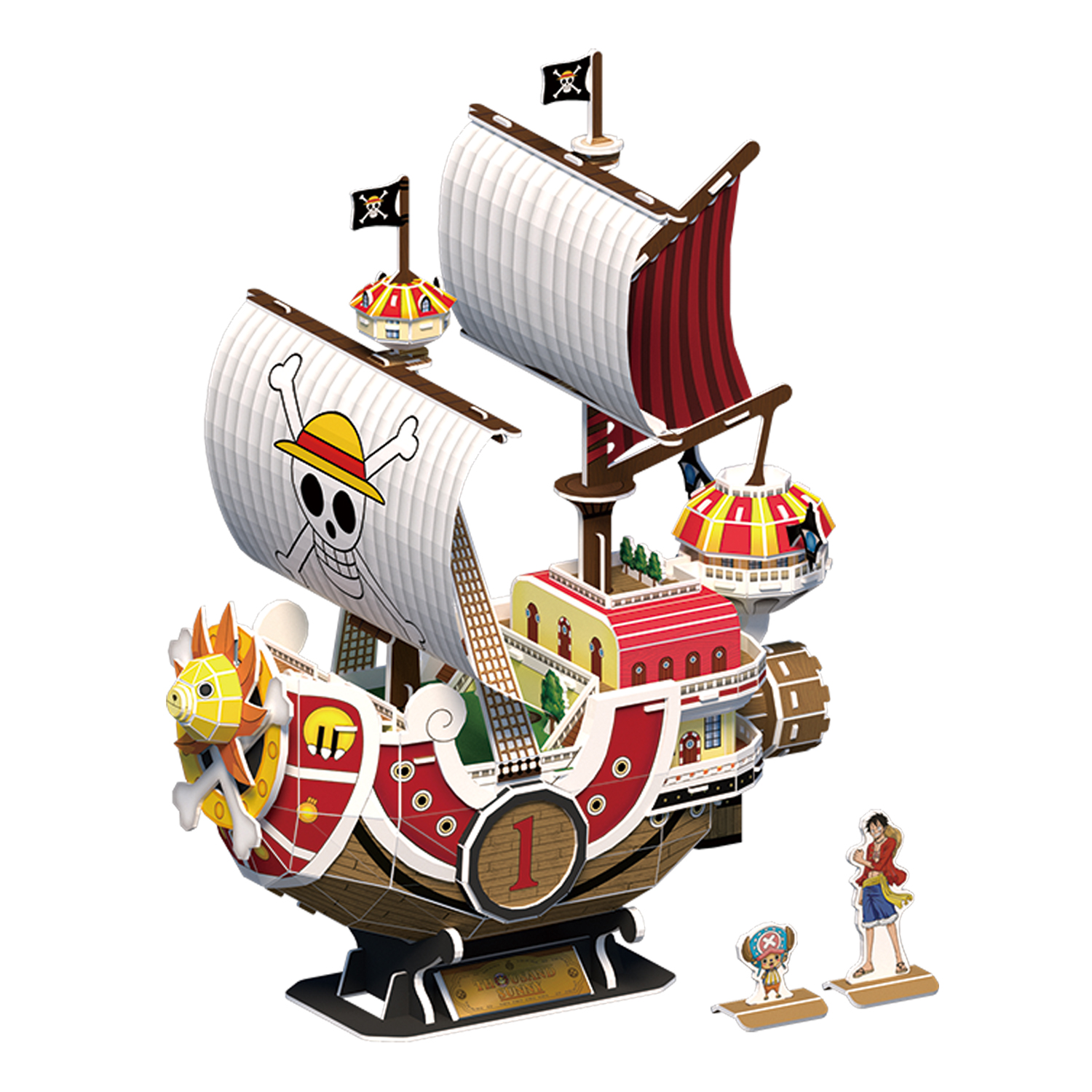 cubicfun-one-piece-thousand-sunny-ds1026h-puzzle-3d-bateau image 2