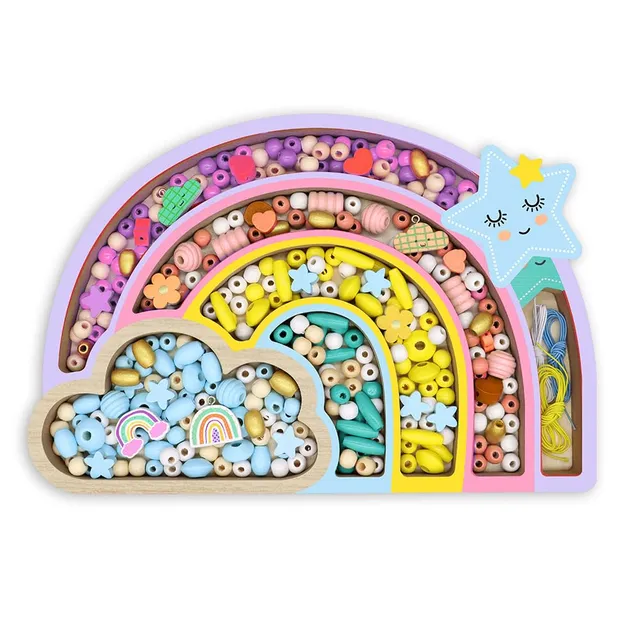sycomore-les-perles-coffret-perles-bois-arc-en-ciel-330-perles image 1