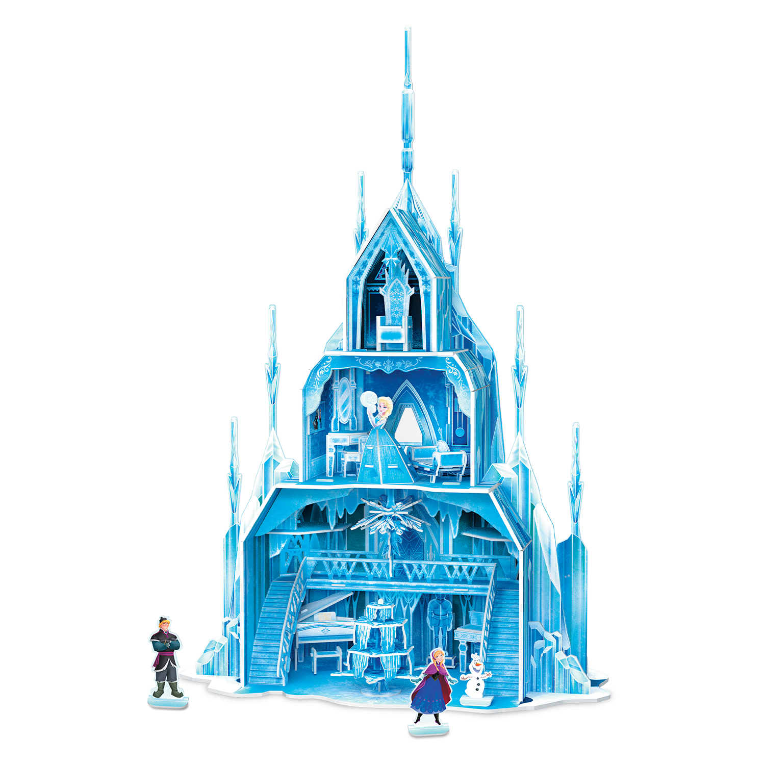 cubicfun-disney-ds1112-frozen-ch-teau-de-glace-puzzle-3d image 2