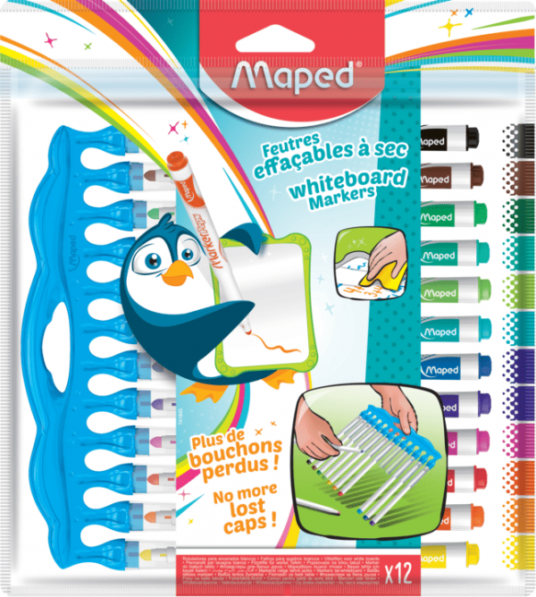 maped-color-peps-feutres-12-couleurs-pointe-lavable image 1