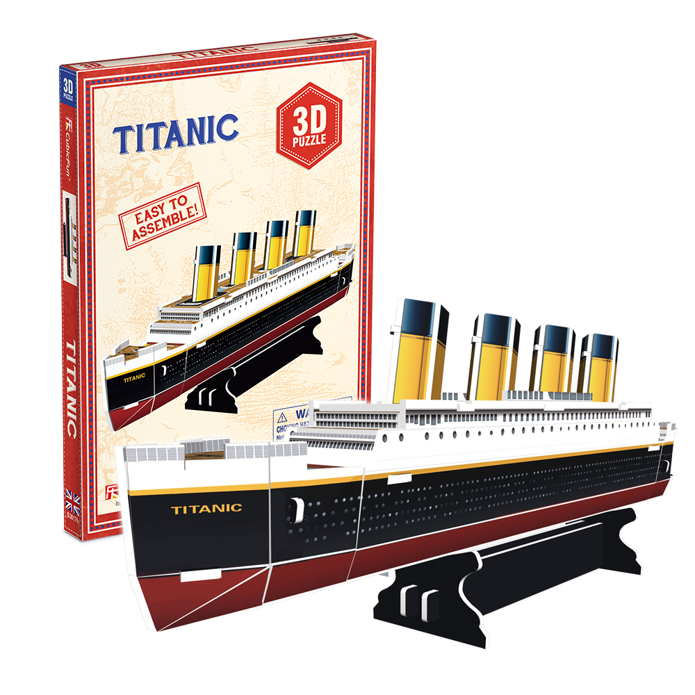 cubicfun-s3017h-titanic-puzzle-3d-bateau-sans-colle image 1