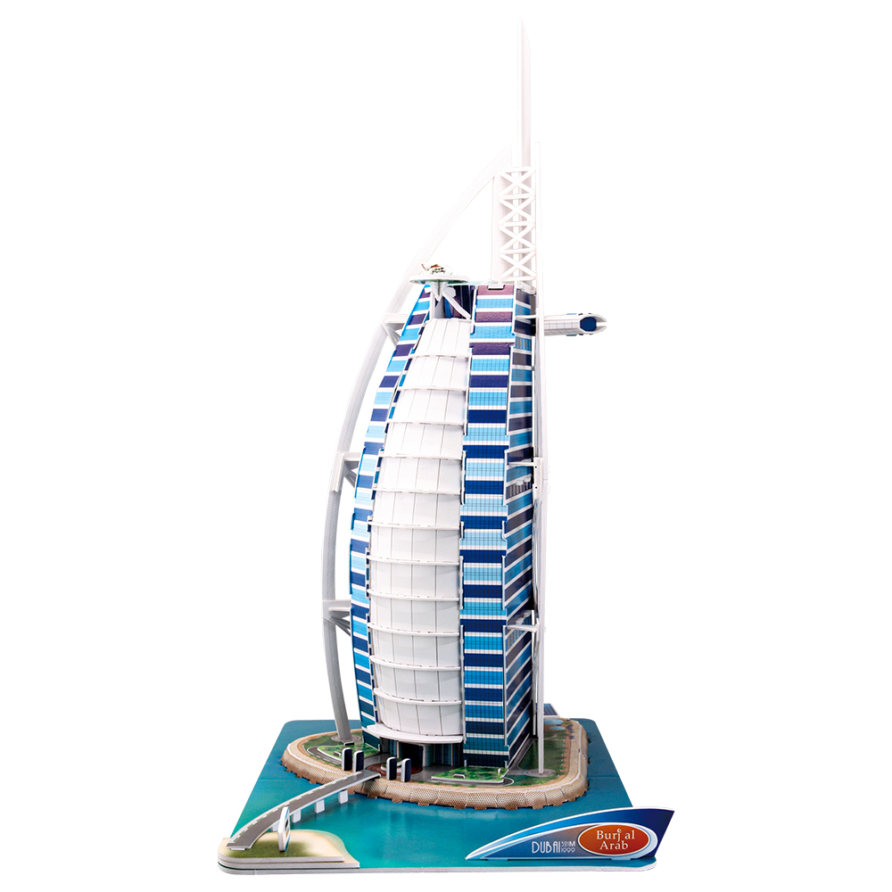 cubicfun-mc101h-burj-al-arab-puzzle-3d-monument-duba image 2