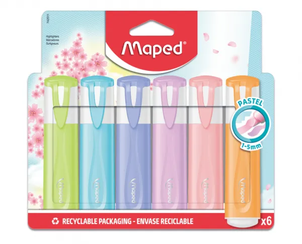 maped-color-peps-jungle-feutres-x12-pointe-moyenne image 1
