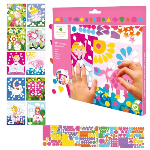 au-sycomore-artissimo-kit-gommettes-fille-10-tableaux-d-s-3-ans image 4