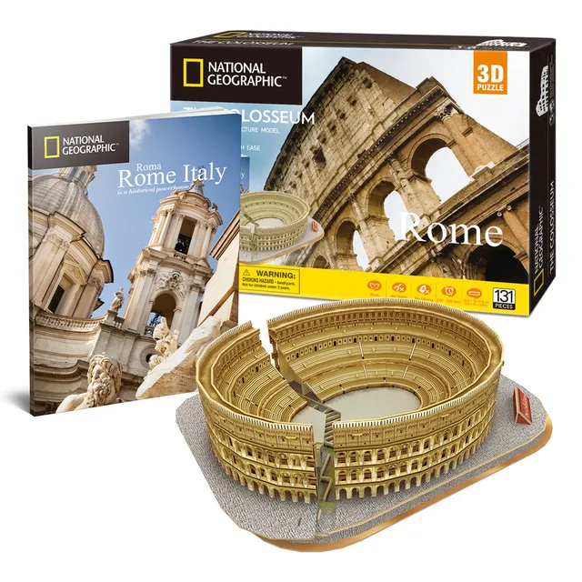 cubicfun-city-traveller-ds0976h-colosseum-puzzle-3d-rome image 1