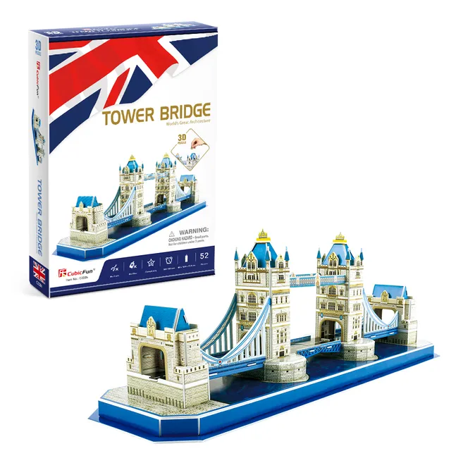 cubicfun-advanced-c238h-tower-bridge-puzzle-3d-pont image 1