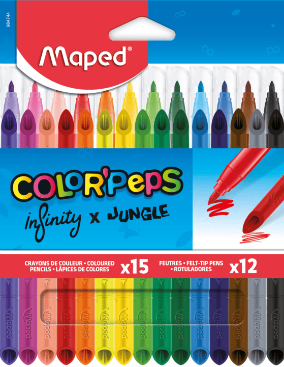 maped-color-peps-crayons-couleur-x12-triangulaires-3 image 1