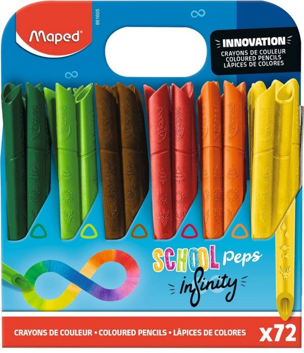 maped-color-peps-crayons-12-couleurs-mine-r-sistante image 2