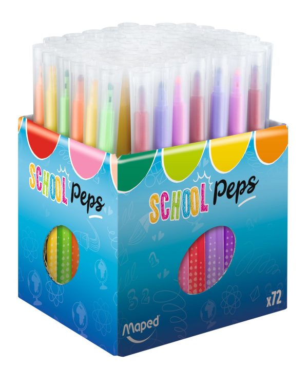 maped-color-peps-feutres-pinceau-10-couleurs-pointe-souple image 2
